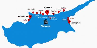 北塞浦路斯的路线图